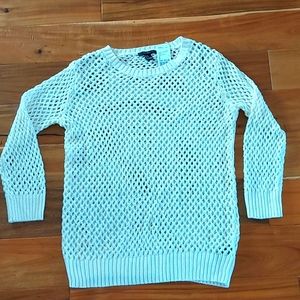 Women's Forever 21 Knit Mesh Sweater Size M